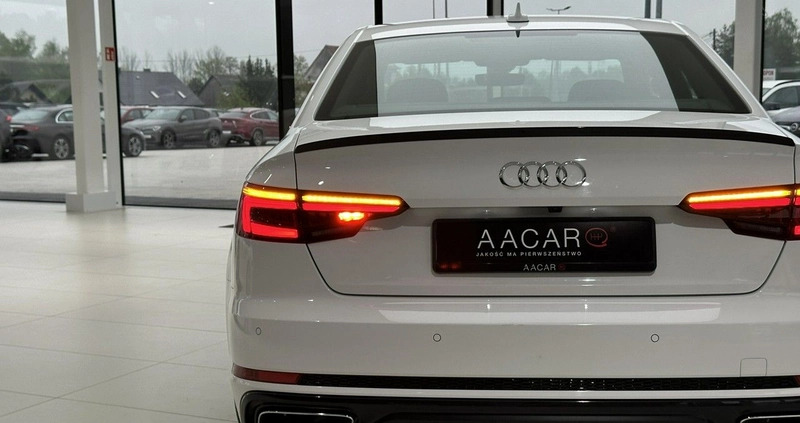 Audi A4 cena 119900 przebieg: 80919, rok produkcji 2019 z Piechowice małe 781